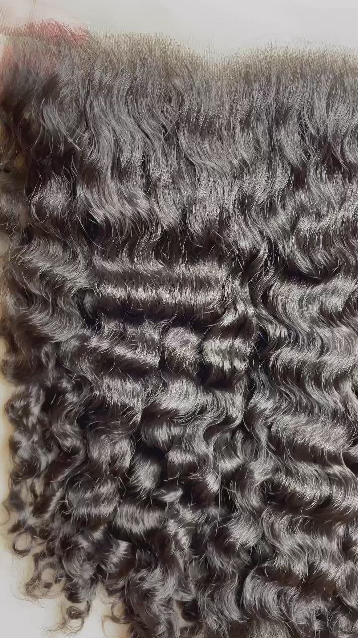 (HD) Raw Wavy/Curly Frontal